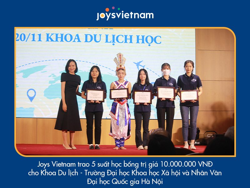 Joys Việt Nam tài trợ học bổng trị giá hàng chục triệu đồng cho sinh viên nghèo vượt khó-8