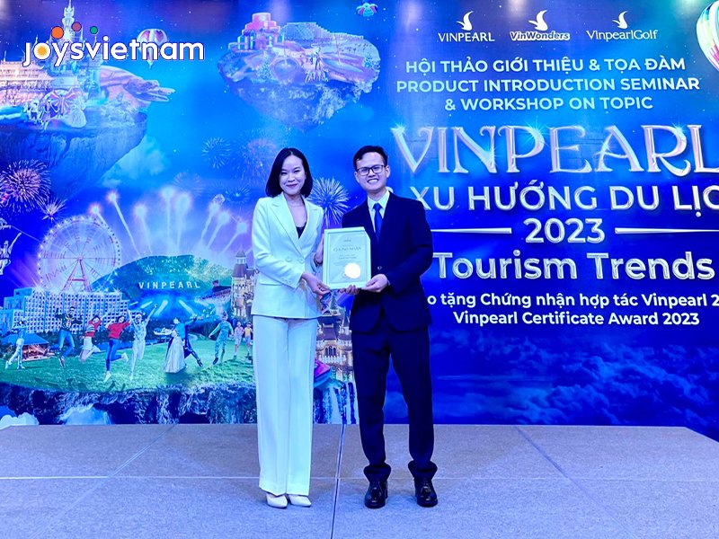 Joys Vietnam tham gia tọa đàm và ký kết hợp tác chiến lược với Vinpearl 2023-3