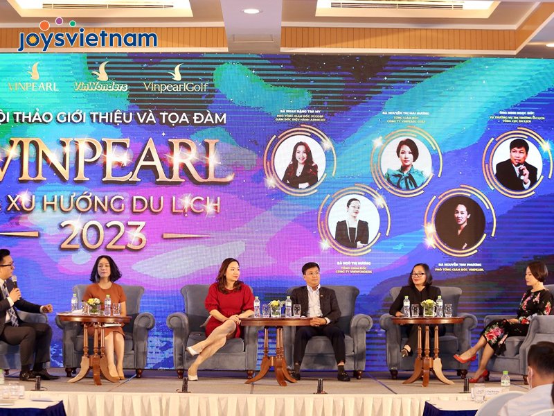 Joys Vietnam tham gia tọa đàm và ký kết hợp tác chiến lược với Vinpearl 2023-8